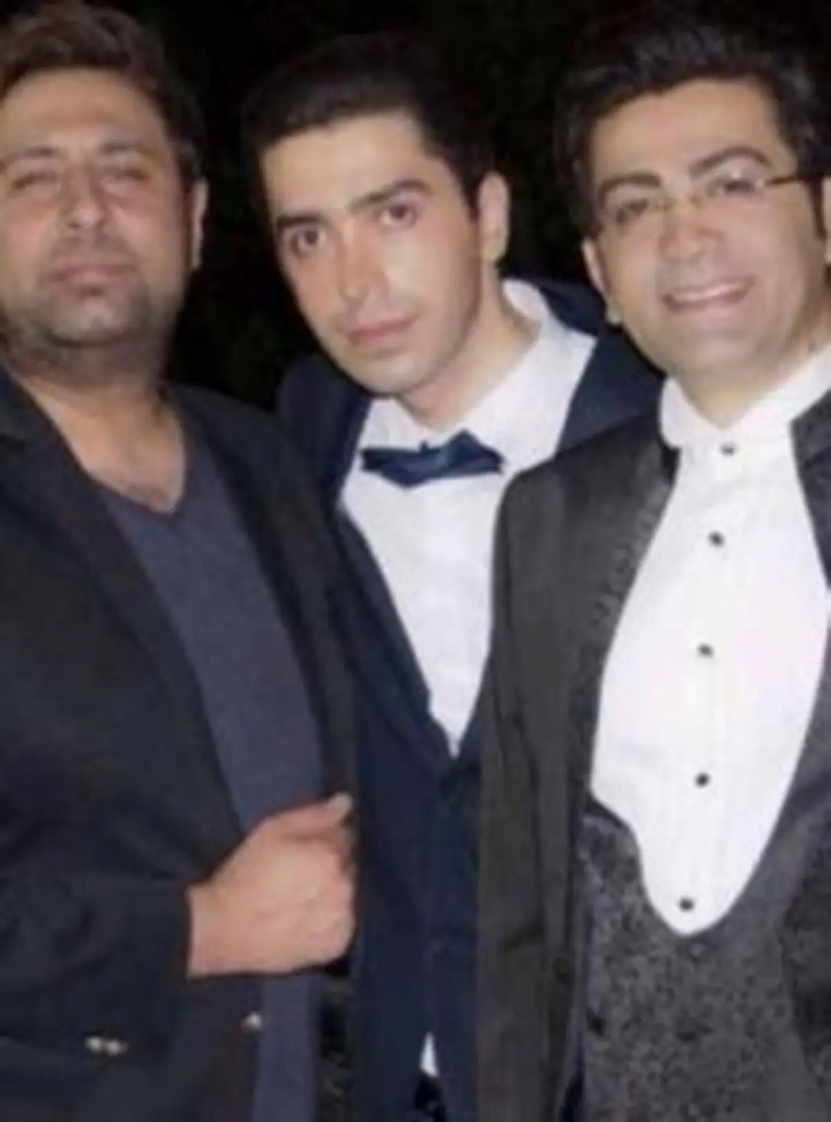 فرزاد حسنی در جشن عروسی برادرش فرشاد
