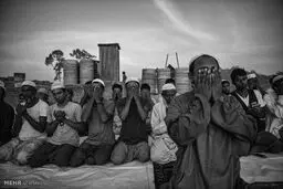 تصاویری تکان دهنده از آواره‌های روهینگیا