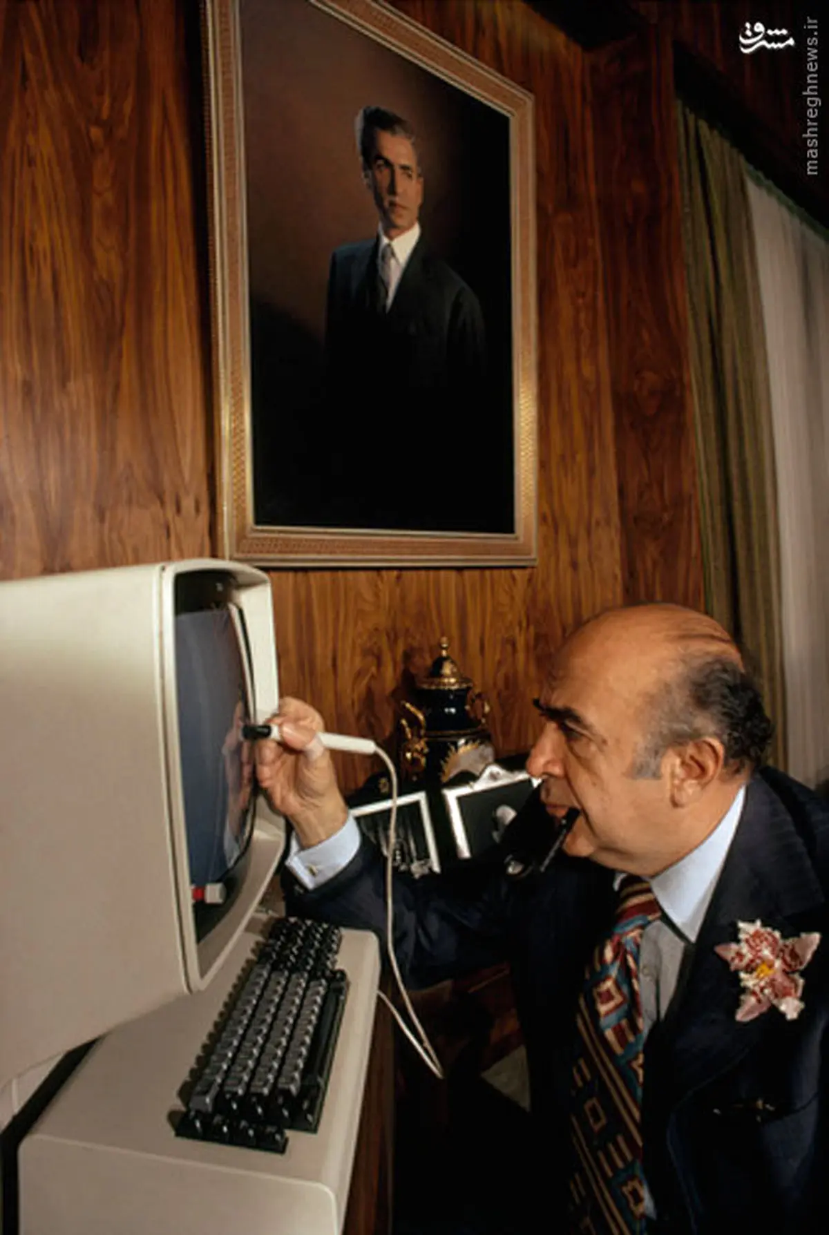 عکس/ اولین کامپیوتری که به ایران آمد