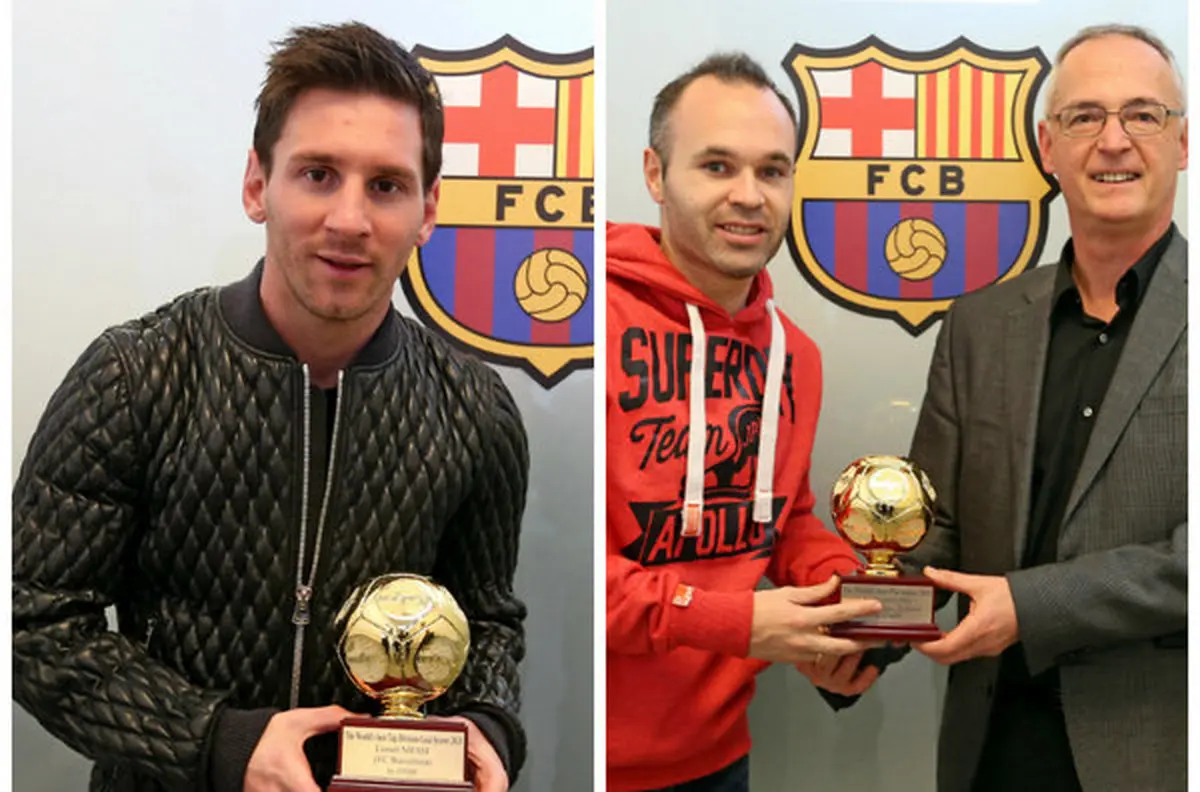 افتخار جديد براي مسي و اينيستا(عکس)