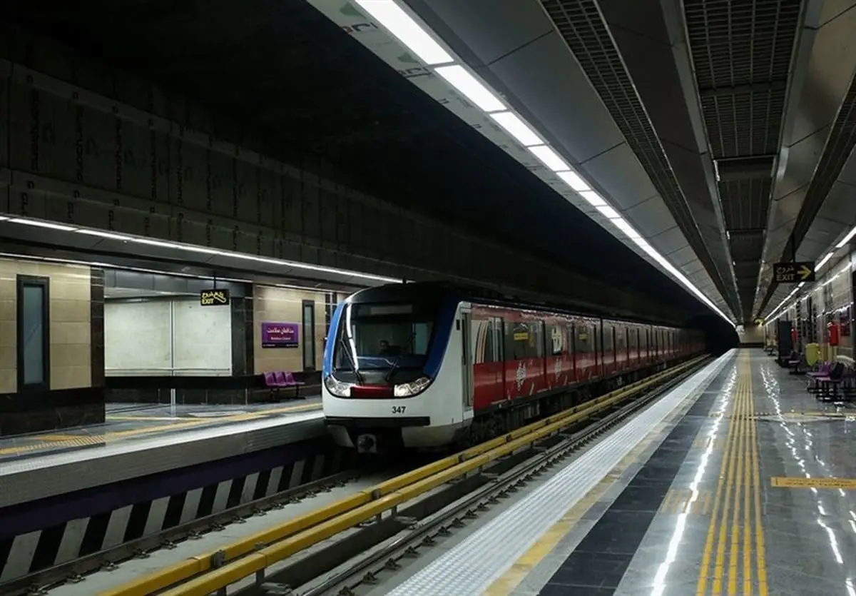 اختلال در سرویس دهی خط ۲ متروی تهران