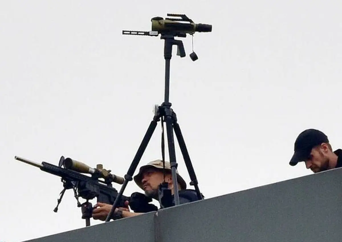 بادیگاردهای ویژه ترامپ/تصاویر