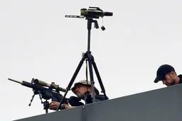 بادیگاردهای ویژه ترامپ/تصاویر