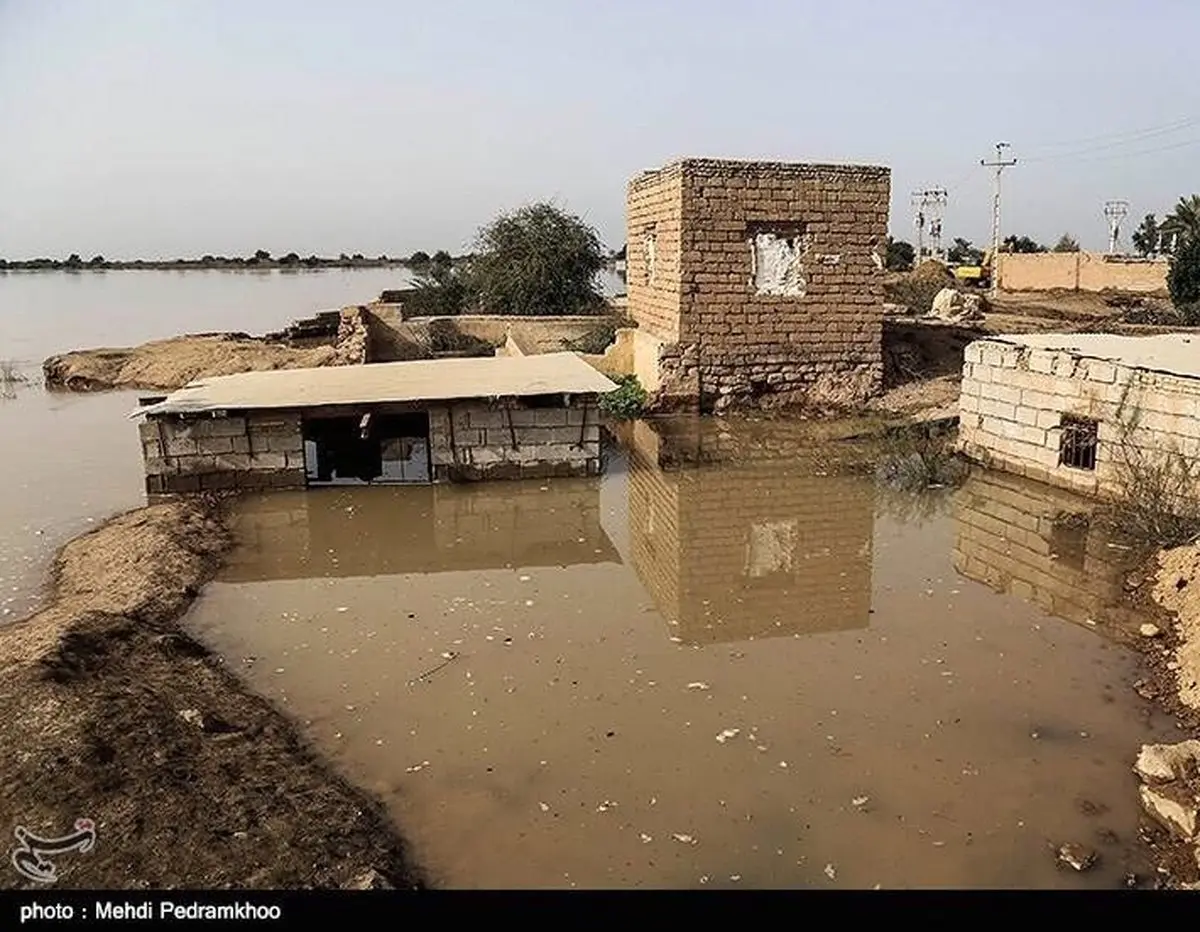 شوشتر زیر آب رفت/ تصاویر