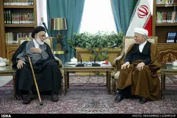 دیدار اعضای شورای جمعیت فدائیان اسلام با هاشمی به روایت تصویر