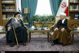دیدار اعضای شورای جمعیت فدائیان اسلام با هاشمی به روایت تصویر