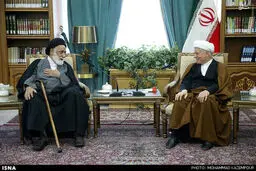 دیدار اعضای شورای جمعیت فدائیان اسلام با هاشمی به روایت تصویر