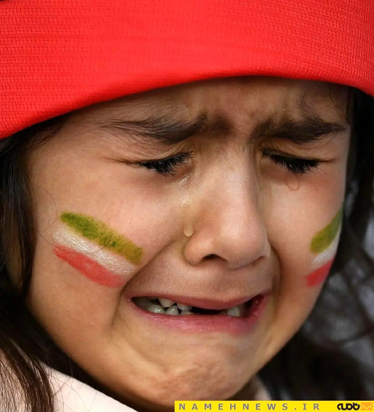 تلخ‌ترین قاب دیدار ایران - ژاپن/ عکس