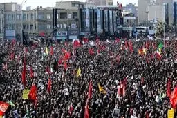جان باختن تعدادی از تشییع کنندگان در کرمان + جزئیات