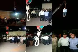 تصویری از اعدام قاتل آتنا اصلانی