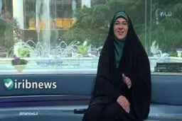 تپق جالب گوینده خبر بامدادی شبکه یک سیما+فیلم