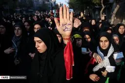 عزاداری و تجدید بیعت دسته های دانشجویی با رهبر انقلاب /تصاویر