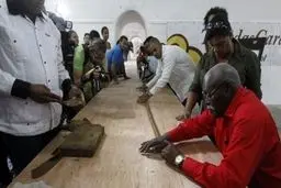 سیگار برگ 90 متری‎ فیدل کاسترو/تصاویر