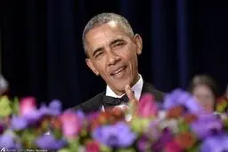 آخرین مهمانی شام اوباما با خبرنگاران در کاخ سفید/ تصاویر