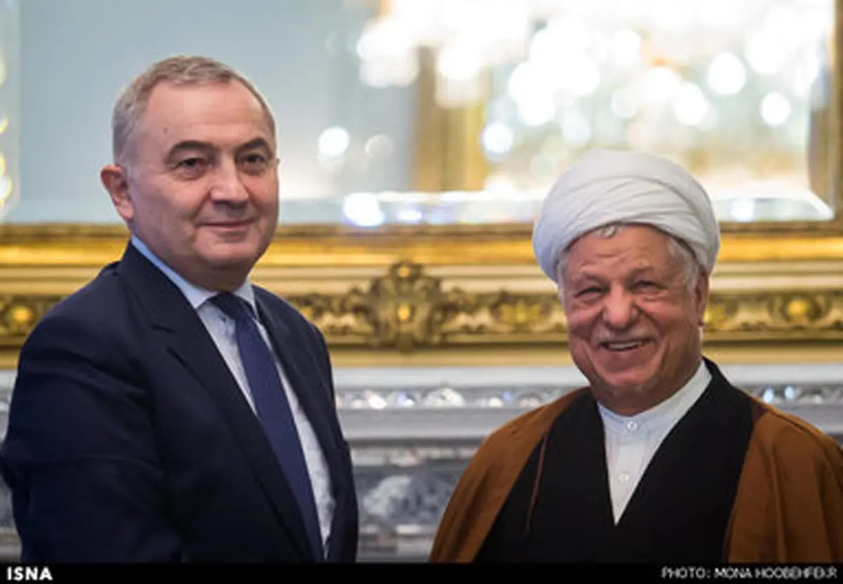 حواشی دیدار وزیرخارجه رومانی با آیت‌الله هاشمی/ تصاویر