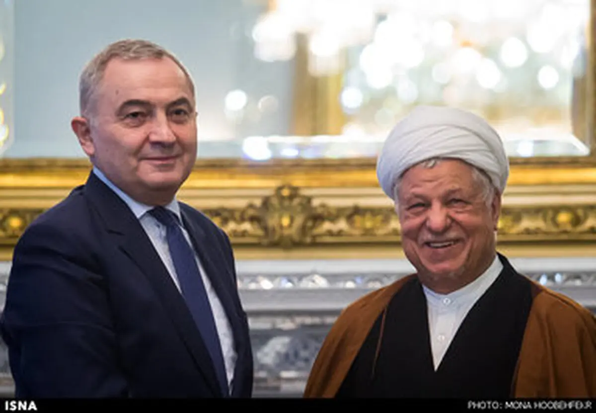حواشی دیدار وزیرخارجه رومانی با آیت‌الله هاشمی/ تصاویر