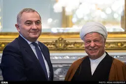 حواشی دیدار وزیرخارجه رومانی با آیت‌الله هاشمی/ تصاویر