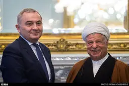 حواشی دیدار وزیرخارجه رومانی با آیت‌الله هاشمی/ تصاویر