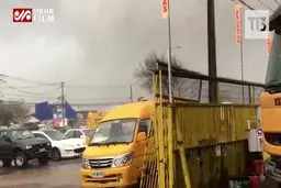 ببینید: فیلمی هولناک از لحظه طوفان اخیر شیلی