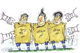 کاریکاتور/ لباس‌های جدید بازیکنان استقلال!