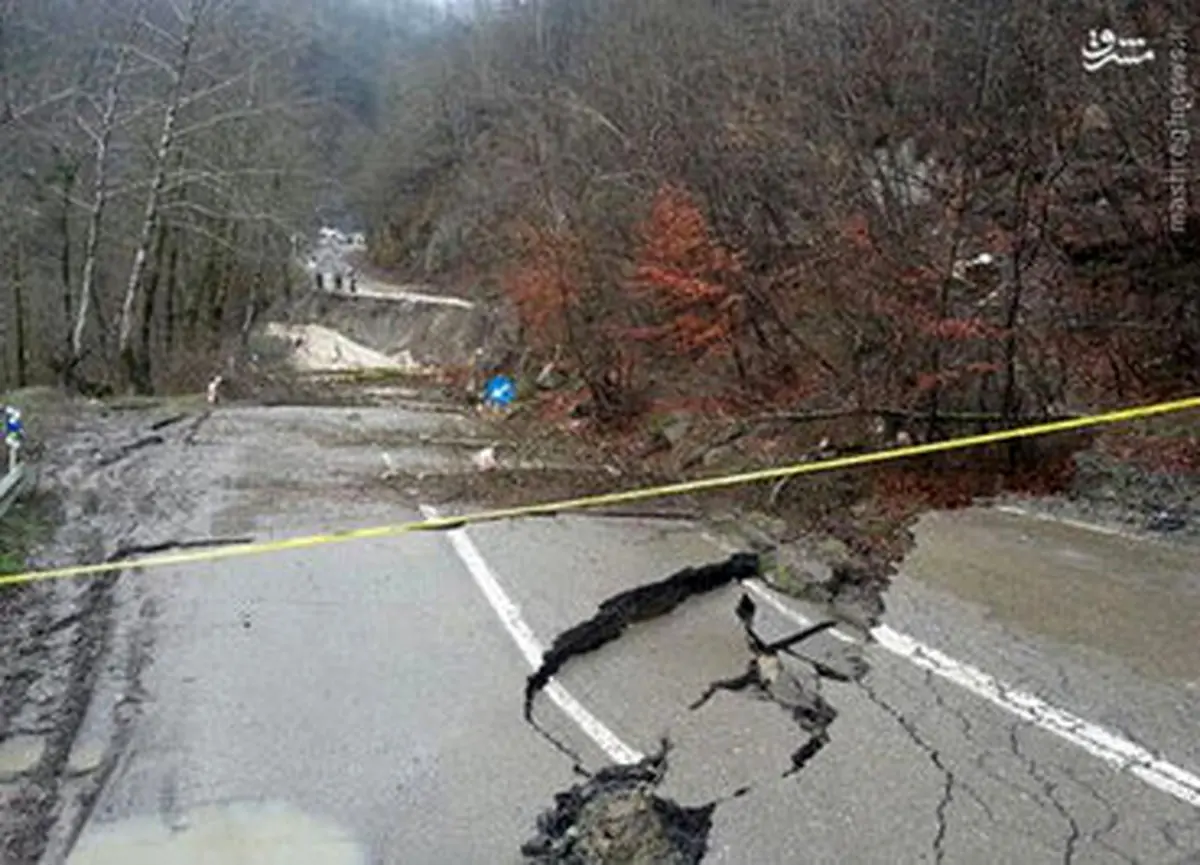 رانش زمین در رامسر/تصاویر