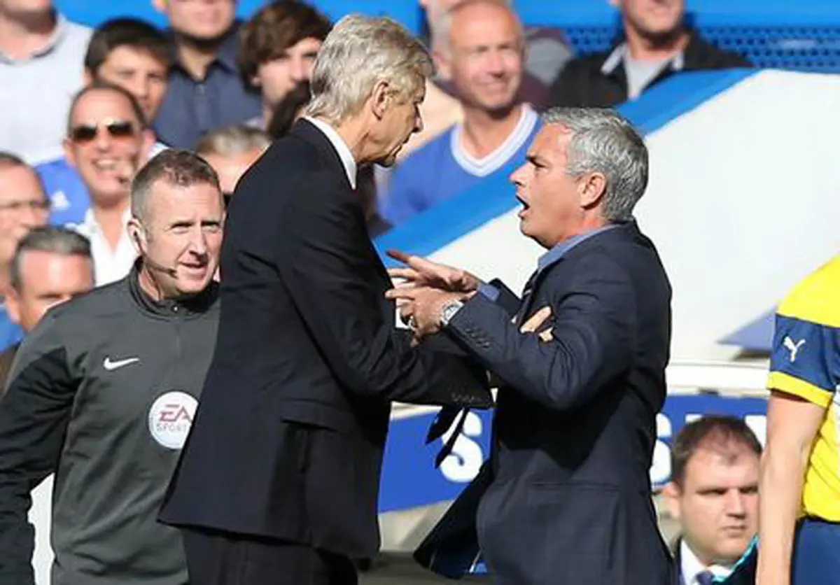 درگیری ونگر با آقای خاص/عکس