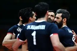 حواشی تصویری اولین برد المپیکی تیم ملی والیبال