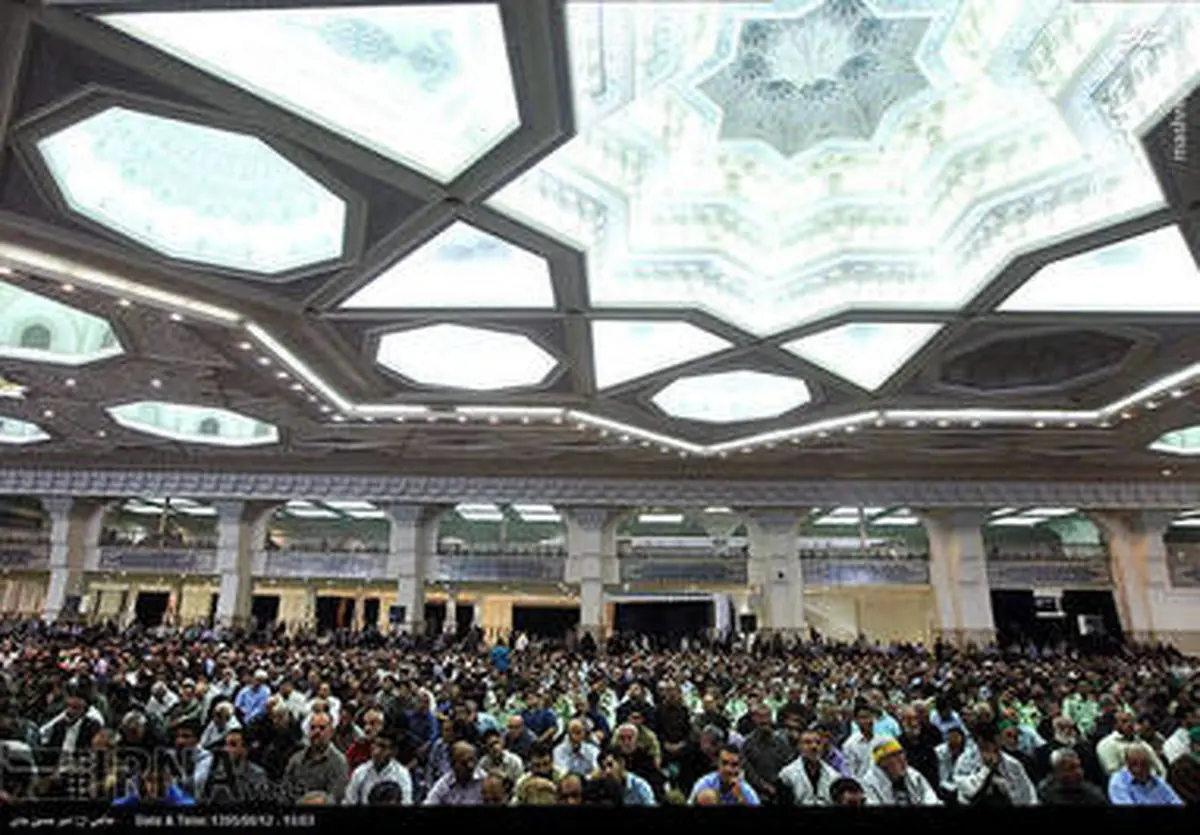 حواشی تصویری نماز جمعه تهران