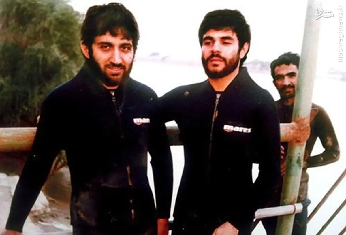 سعید جلیلی در لباس  غواصی/  عکس