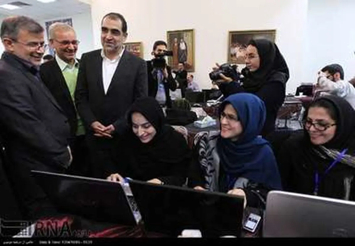 کارگاه گرافیک کمپین شهروند سالم با حضور وزیربهداشت /تصاویر