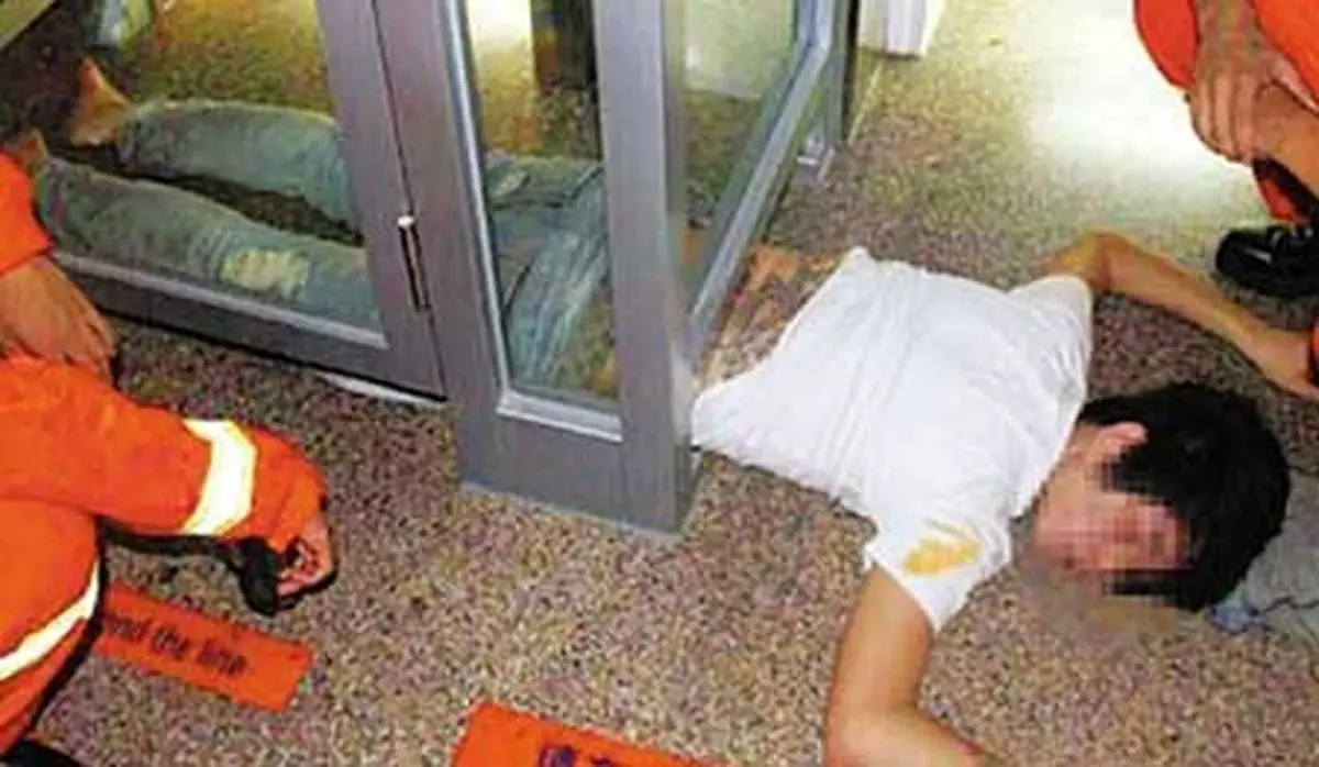 عکس: توهم یک مرد !