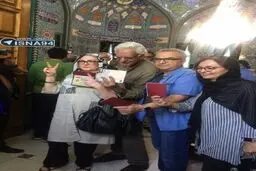 حضور كيومرث پور احمد و داوودي در انتخابات / عکس
