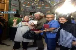 حضور كيومرث پور احمد و داوودي در انتخابات / عکس