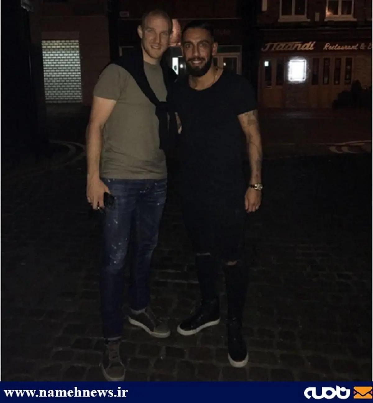 شب گردی دژاگه در لندن/ عکس