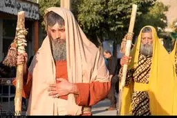 روایت تصویری از حرکت نمادین کاروان کربلا