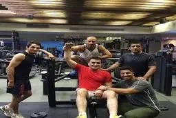 عکس/ دبیر و سوریان در باشگاه محمدبنا