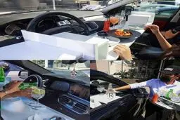 ابتکار جالب یک رستوران در کویت در روز‌های کرونایی+عکس