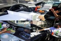 ابتکار جالب یک رستوران در کویت در روز‌های کرونایی+عکس
