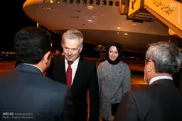 استقبال از رییس جمهور فنلاند در تهران/عکس