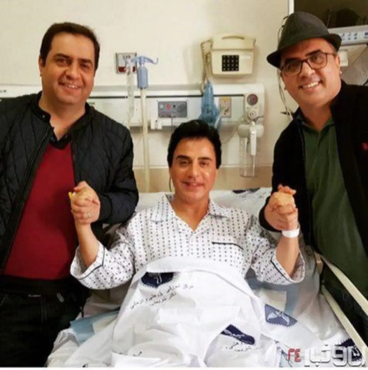 وضعیت جسمانی عمو پورنگ بعد از عمل جراحی/عکس