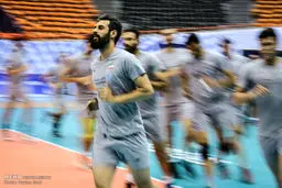 سعید معروف آماده دیدار برابر لهستان/ عکس