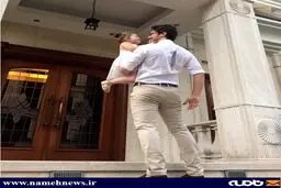 شاهرخ استخری به همراه دخترش/عکس