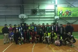 تمرین یاران مناجاتی با حضور پیشکسوتان پرسپولیس/ عکس