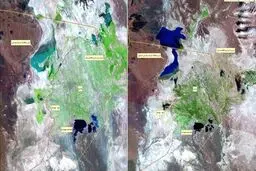 توضیحات اینستاگرامی ابتکار درباره طوفان شن این روزهای سیستان و بلوچستان و وضعیت دریاچه هامون