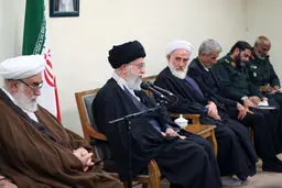چند سکانس تصویری از دیدار مهم علمای اهل سنت و شیعه با رهبر انقلاب