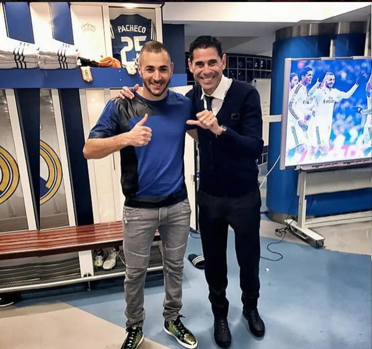 بنزما به رونالدو رسید وازهیرو پیشی گرفت(عکس)