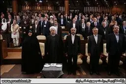 حواشی تصویری حضور روحانی در سمینار بین المللی محیط زیست، دین و فرهنگ