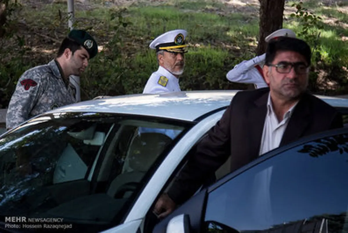 دیدار هیئت نظامی چین با فرمانده نیروی دریایی ارتش جمهوری اسلامی/تصاویر