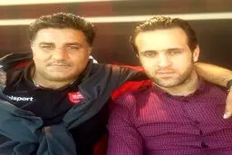 عکس/جادوگر در تمرین پرسپولیس