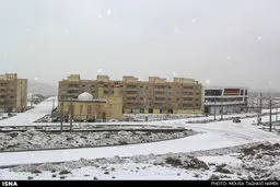 بارش برف در اردبیل/تصاویر
